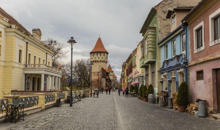 Old Town Cozy Nest Lägenhet Sibiu Exteriör bild